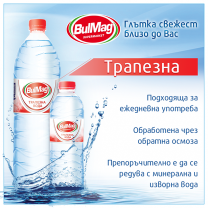 Трапезна вода BulMag 500мл